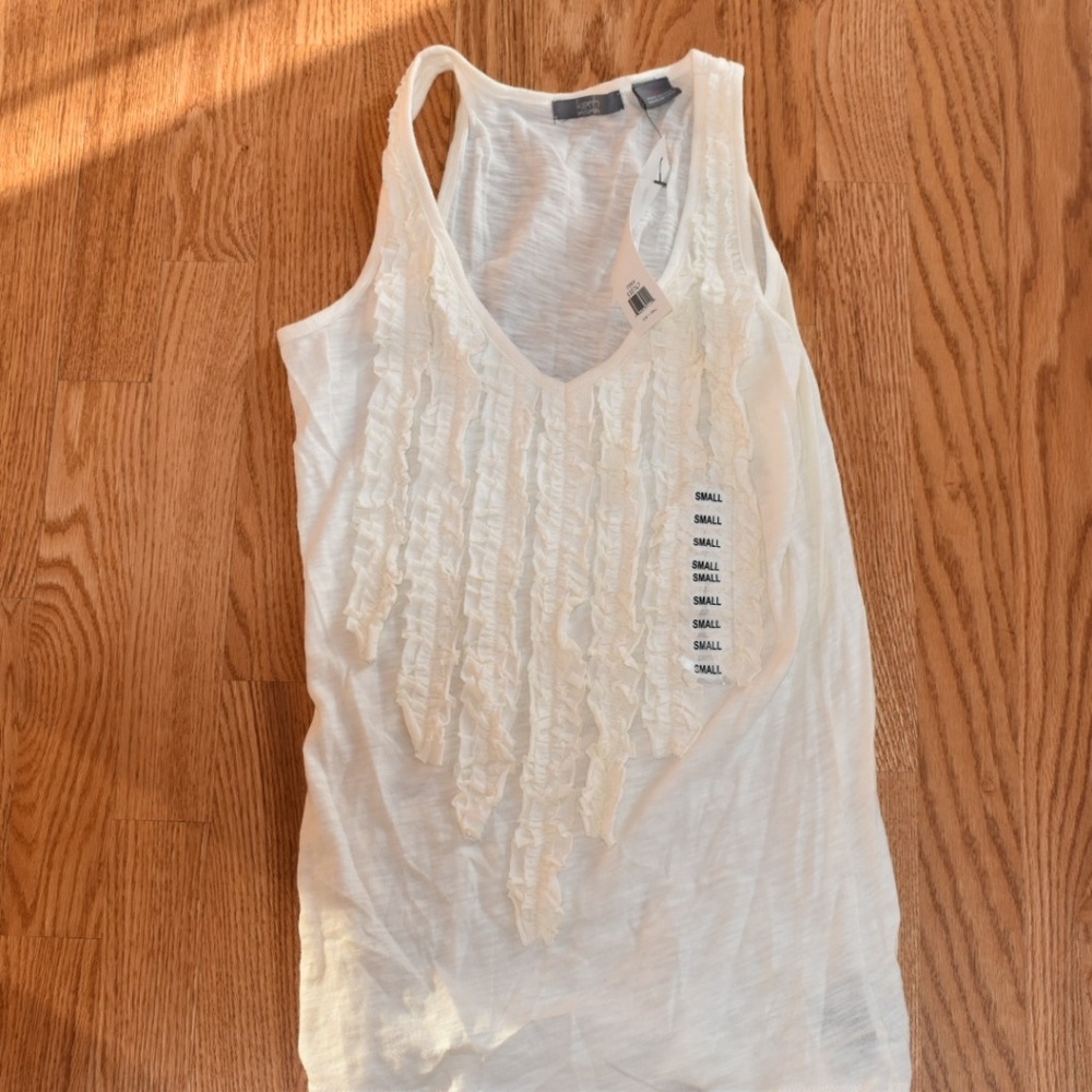White tank top